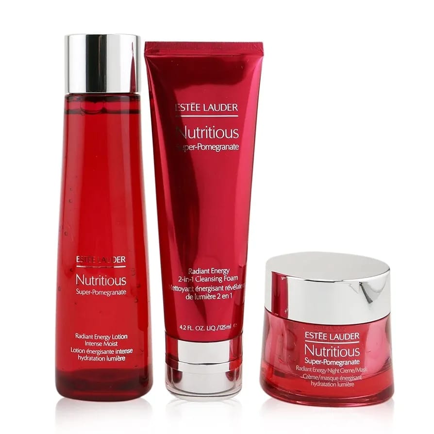 Estée Lauder Nutritious Super-Pomegranate Recharge Your Radiance 3/Pcs Gift Set