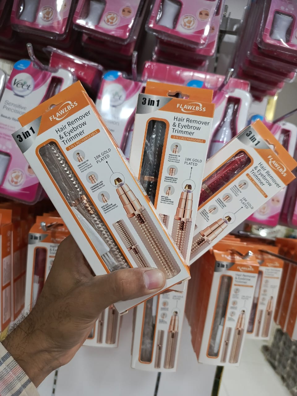 Flawlbss ZL-806 Hair Remover & Eye Brow Trimmer