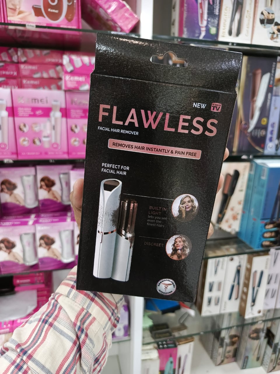 Flawless Hair Remover Shaver Rechargeable Machine