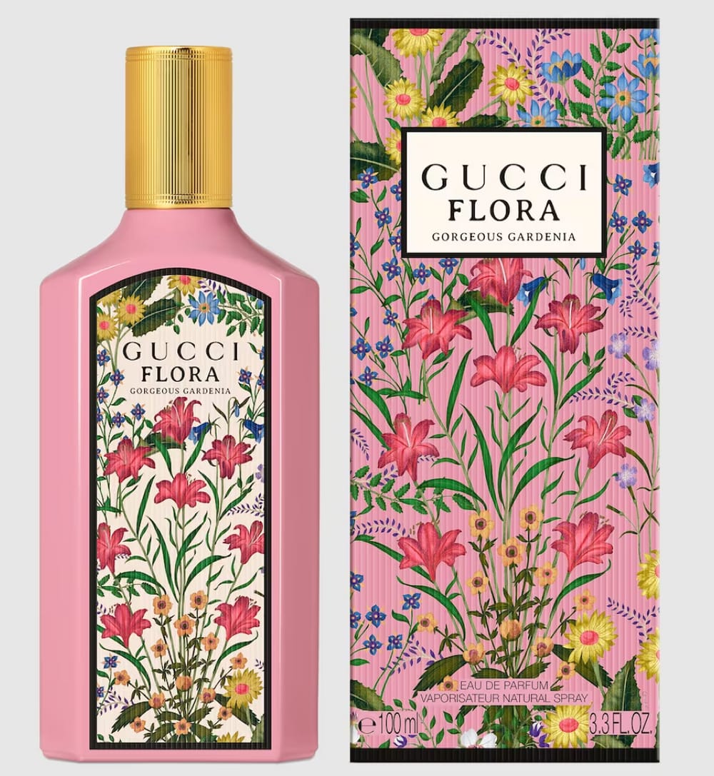 Gucci Flora Gorgeous Gardenia Pink Bottle For Women Eau de Parfum Spray 100ml