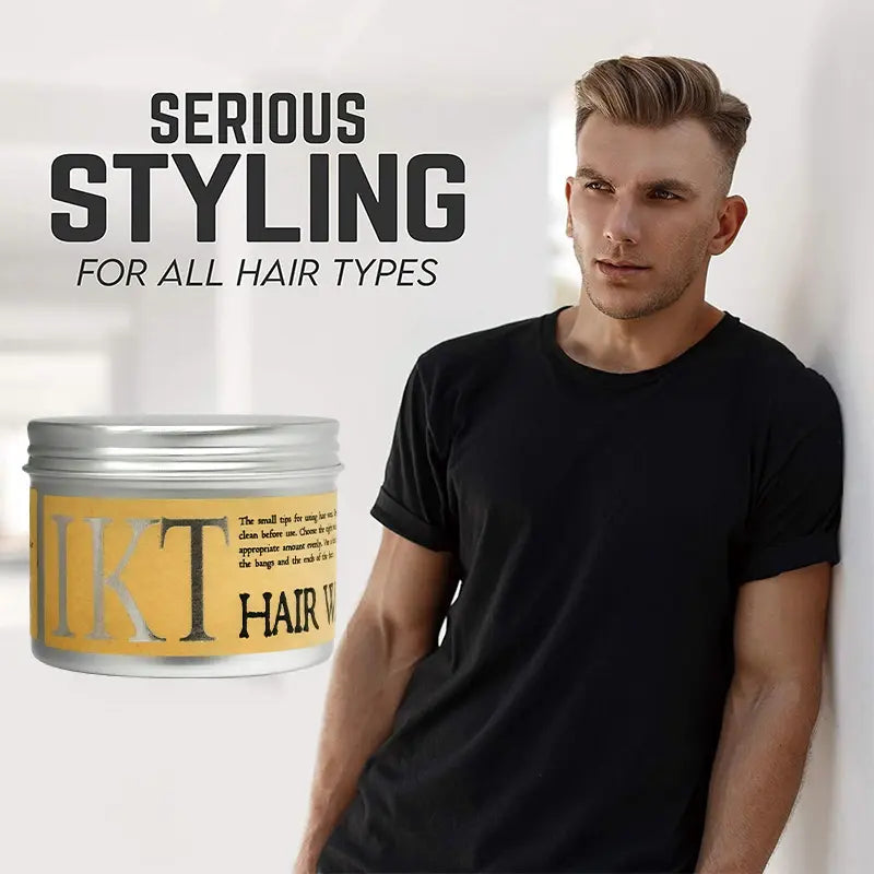 IKT - Wax Organic Vegan Hair Holding Wax Gel - 130g