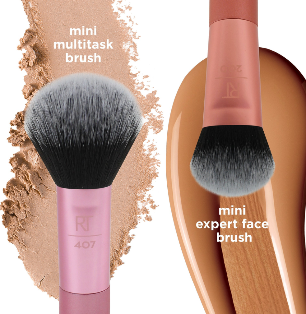 Real Techniques Mini Brush Duo For Face & Cheek