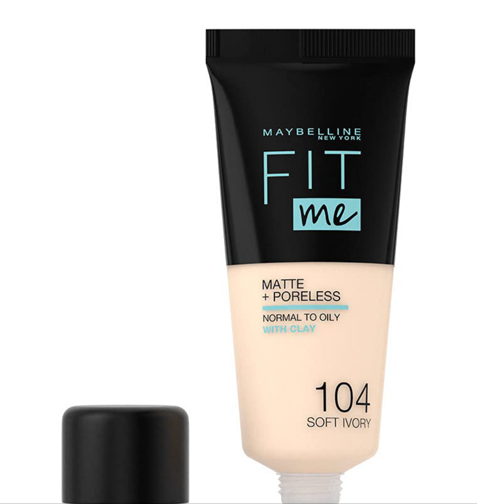 Maybelline Fit Me Matte + Poreless Foundation Tube ( 4/Shades Available )