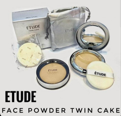 Etude Twin Cake 2in1 Compact Powder + Refill Combo ( 3/Shades Available )
