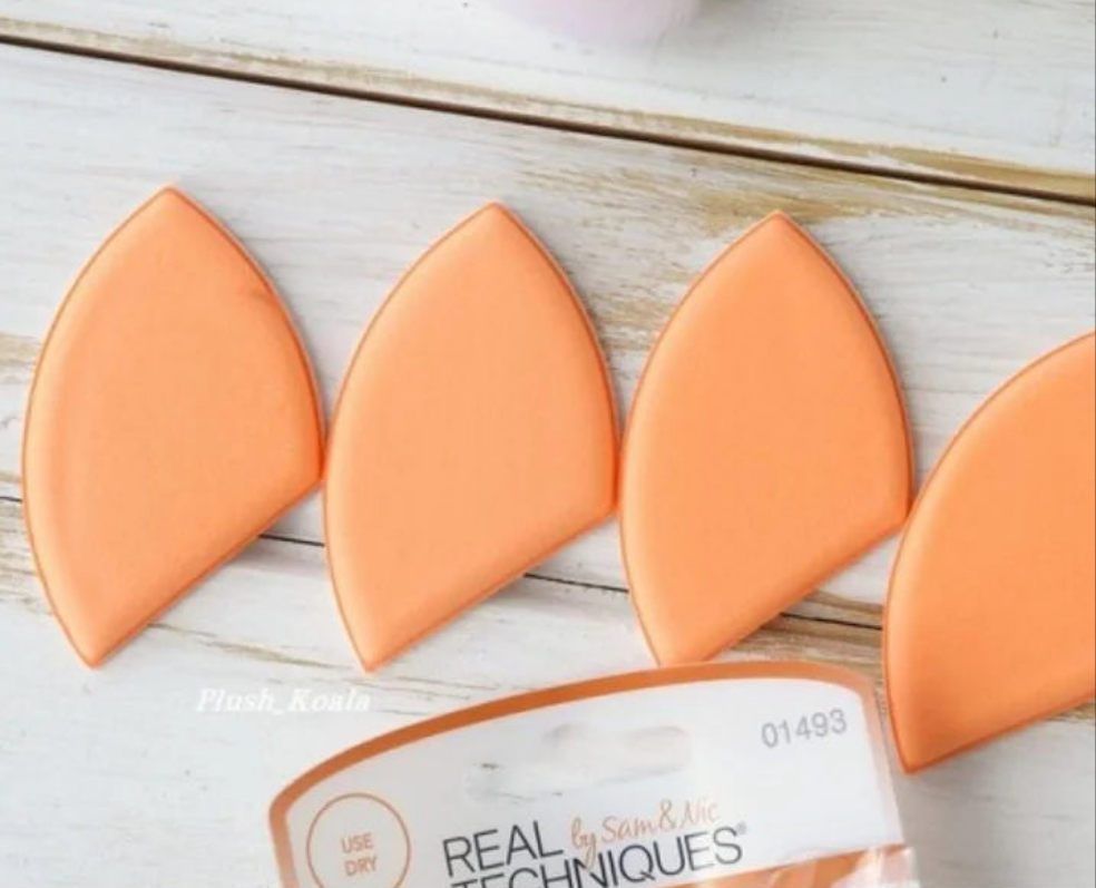 Real Techniques Bold Metals Miracle Blotting Cushions 4/Count