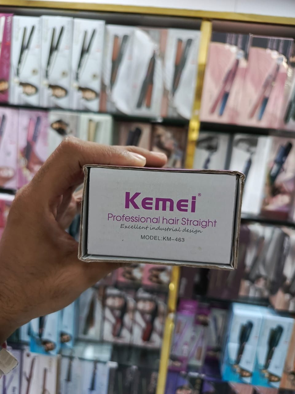 Kemei KM-463 (NEW) Professional Smart Design Hair Crimper Machine