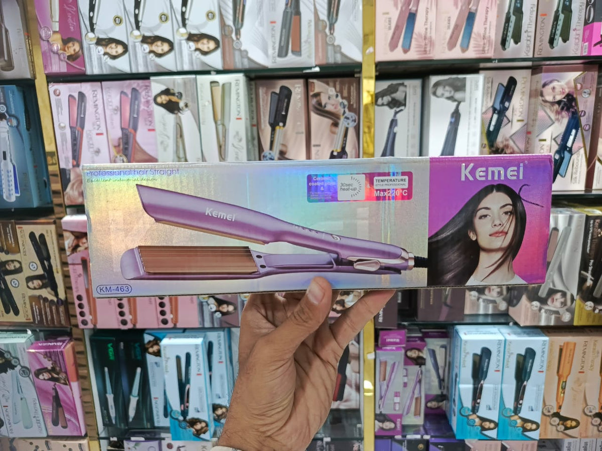 Kemei KM-463 (NEW) Professional Smart Design Hair Crimper Machine