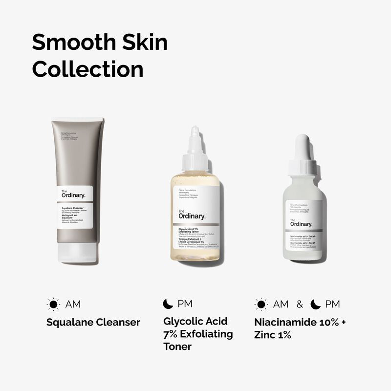 The Ordinary The Smooth Skin 3in1 Collection Set