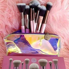 BH Cosmetics - Opallusion Dreamy 8/Piece Brush Set With Crystal Zip Bag