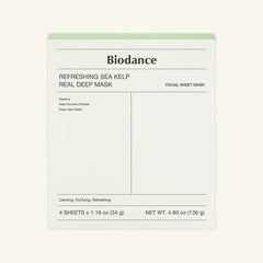 Biodance | Refreshing Sea Kelp Real Deep Mask ( 4/Sheets Box )