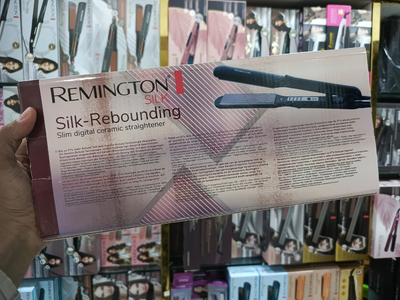 Remington FR-4007 Silk Rebounding Professional Hair Straightener