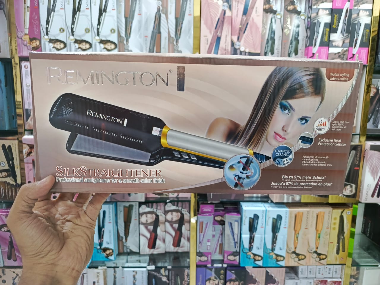Remington FR-7085 Silk Therapy Hair Straightener