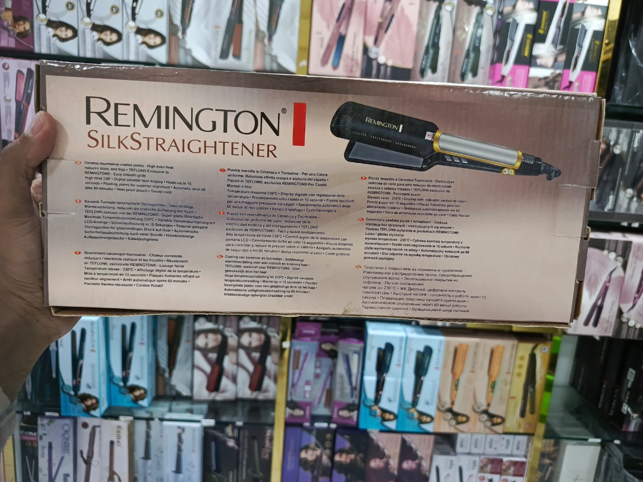 Remington FR-7085 Silk Therapy Hair Straightener