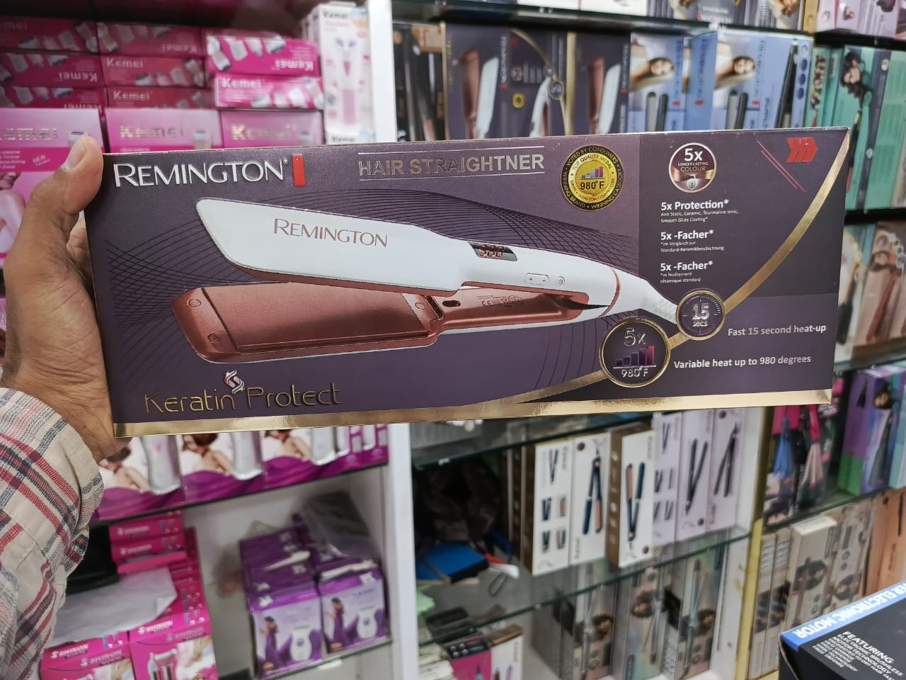 Remington Keratin Protect  229-LCD Digital Display Hair Straightener