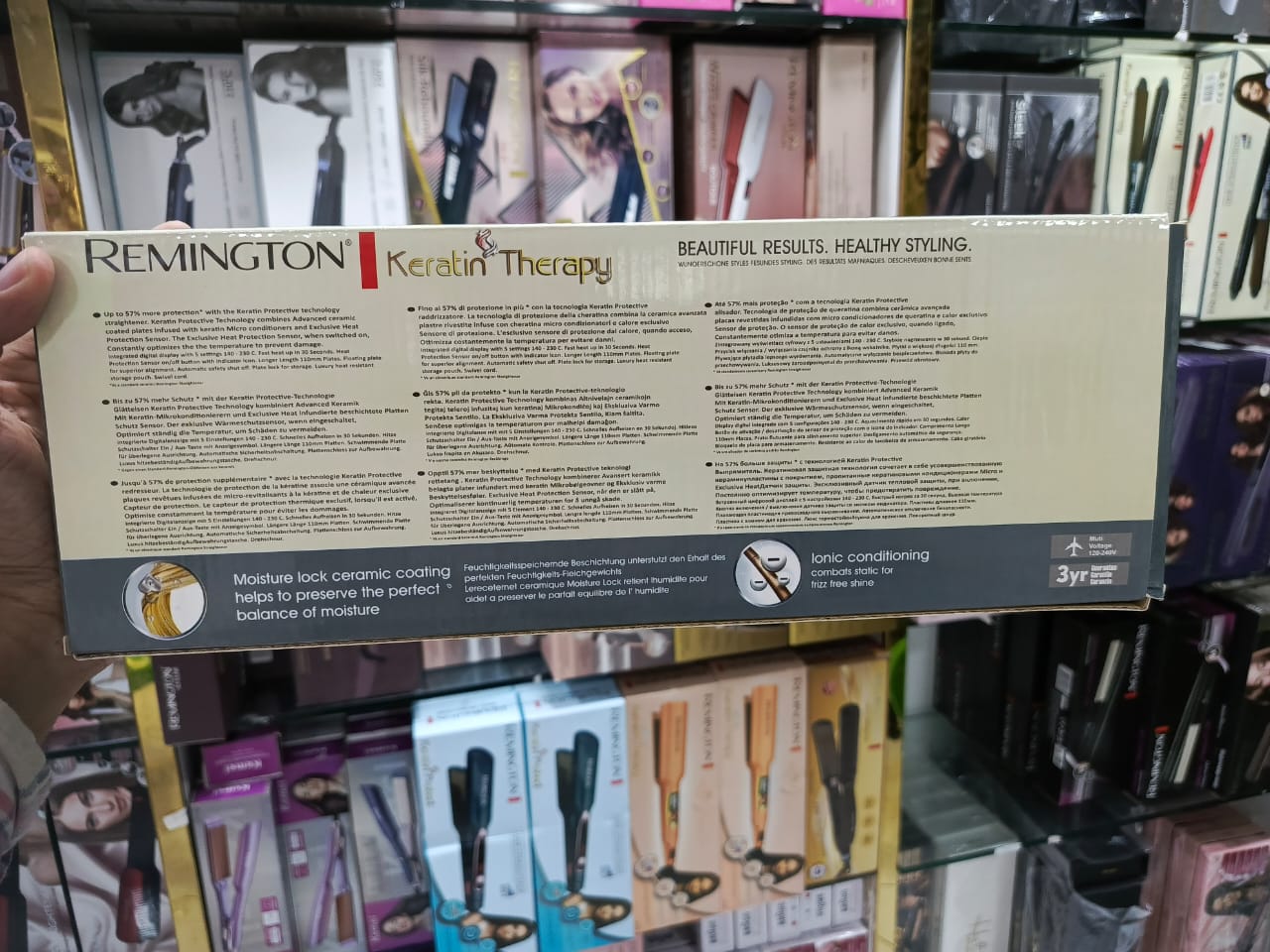 Remington RM-1985 Keratin Therapy Hair Straightener