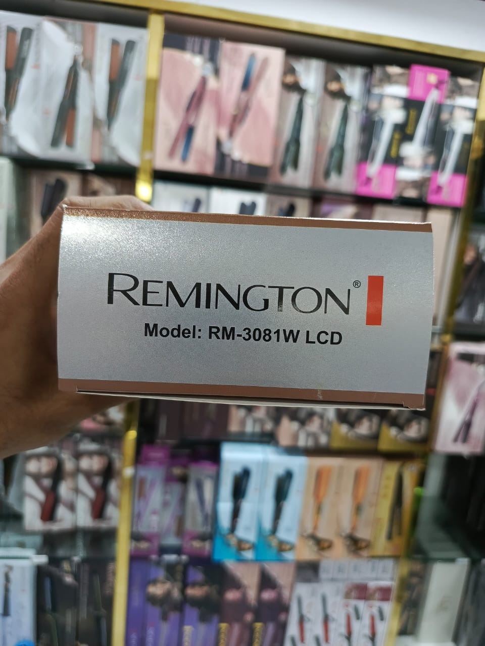 Remington RM-3081W(LCD) Keratin Therapy Hair Waver Crimper Digital Temperature Display Machine