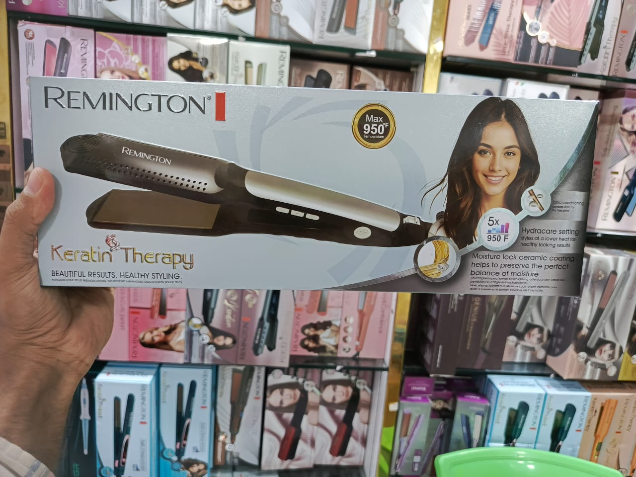 Remington RM-392L Keratin Therapy Hair Straightener