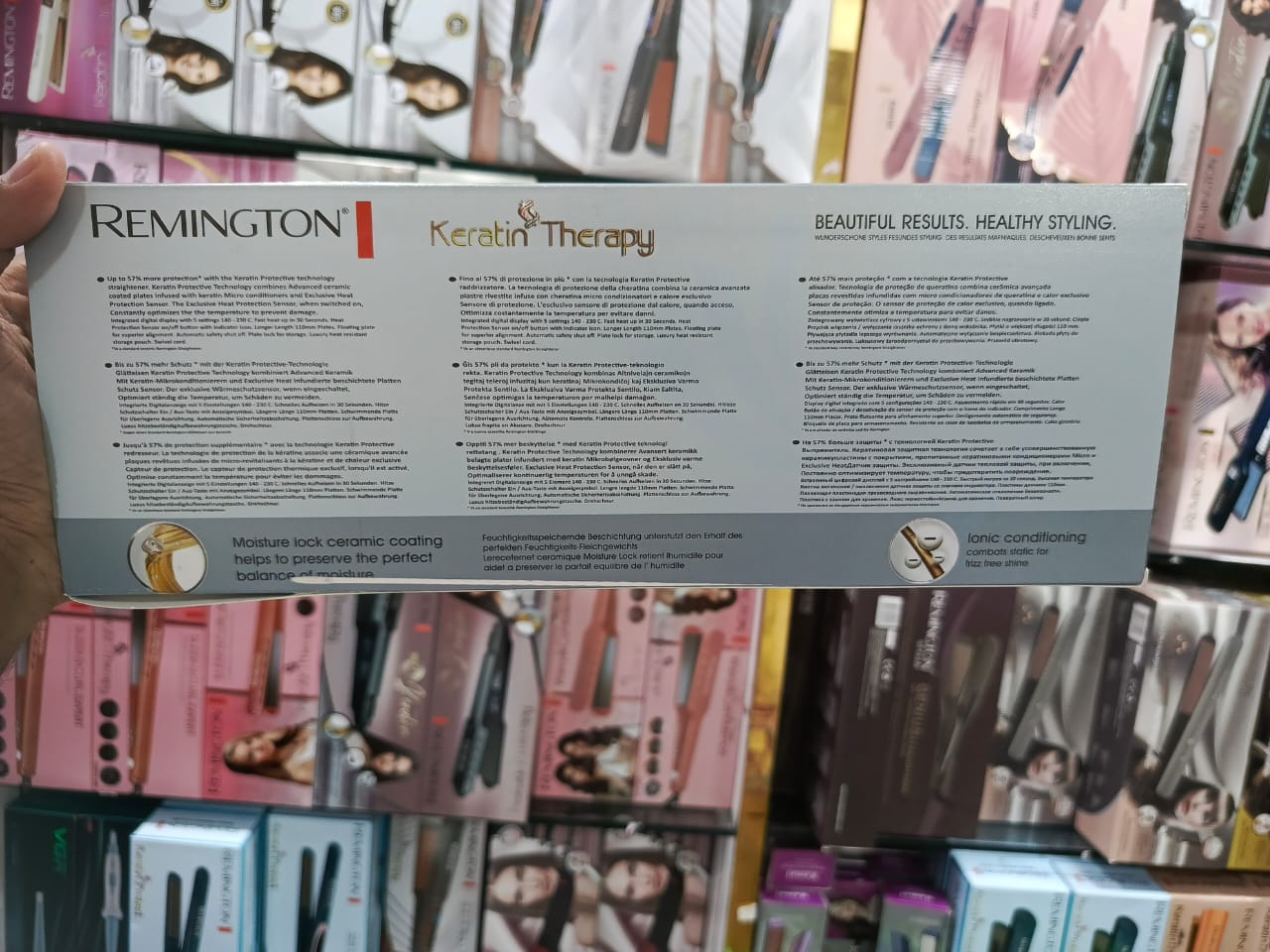 Remington RM-392L Keratin Therapy Hair Straightener