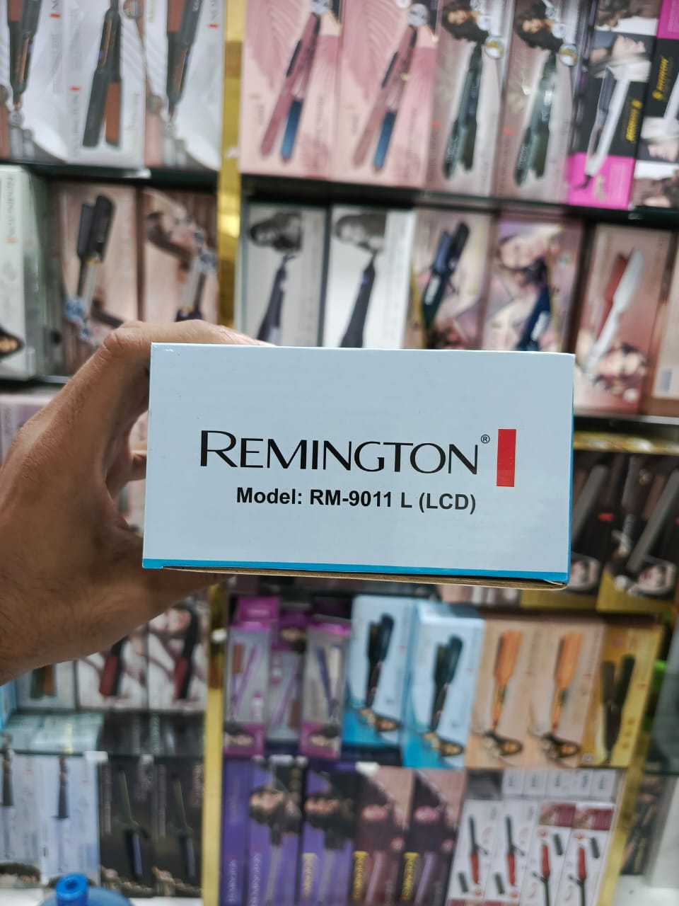 Remington RM-9011L(LCD) Keratin Protect Thin Hair Straightener Digital Temperature Machine