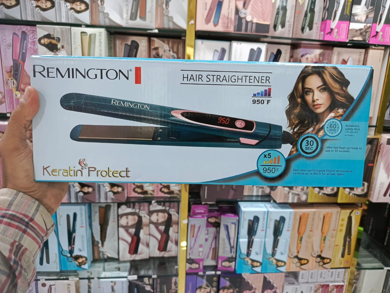 Remington RM-9011S(LCD) Keratin Protect Slim & Smart Digital Display Hair Straightener