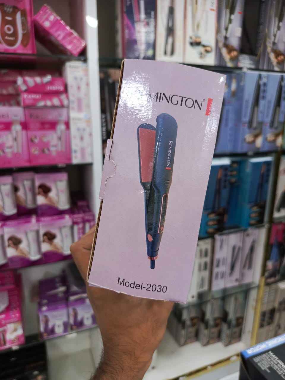 Remington S-2030 Silk Rebounding Digital Display Hair Straightener