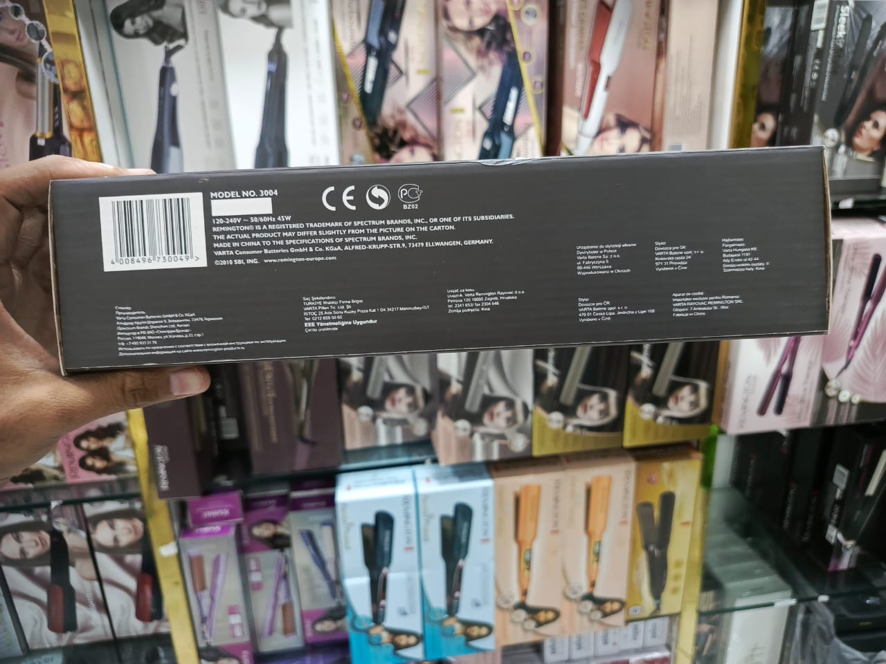 Remington S-3004 Sleek & Style Thin Professional Hair Straightener Machine