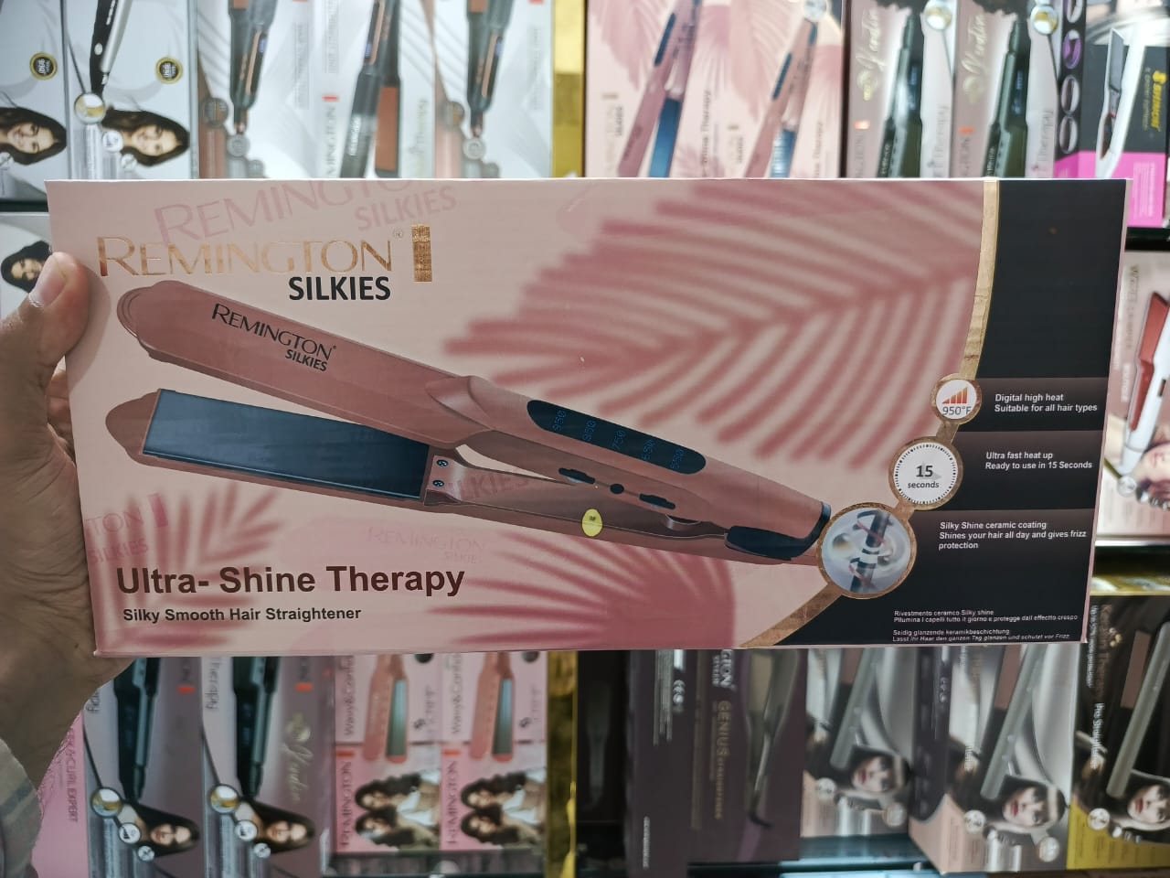 Remington S-3090 Silkies Ultra Shine Therapy Silky Smooth Digital Temperature Display Machine