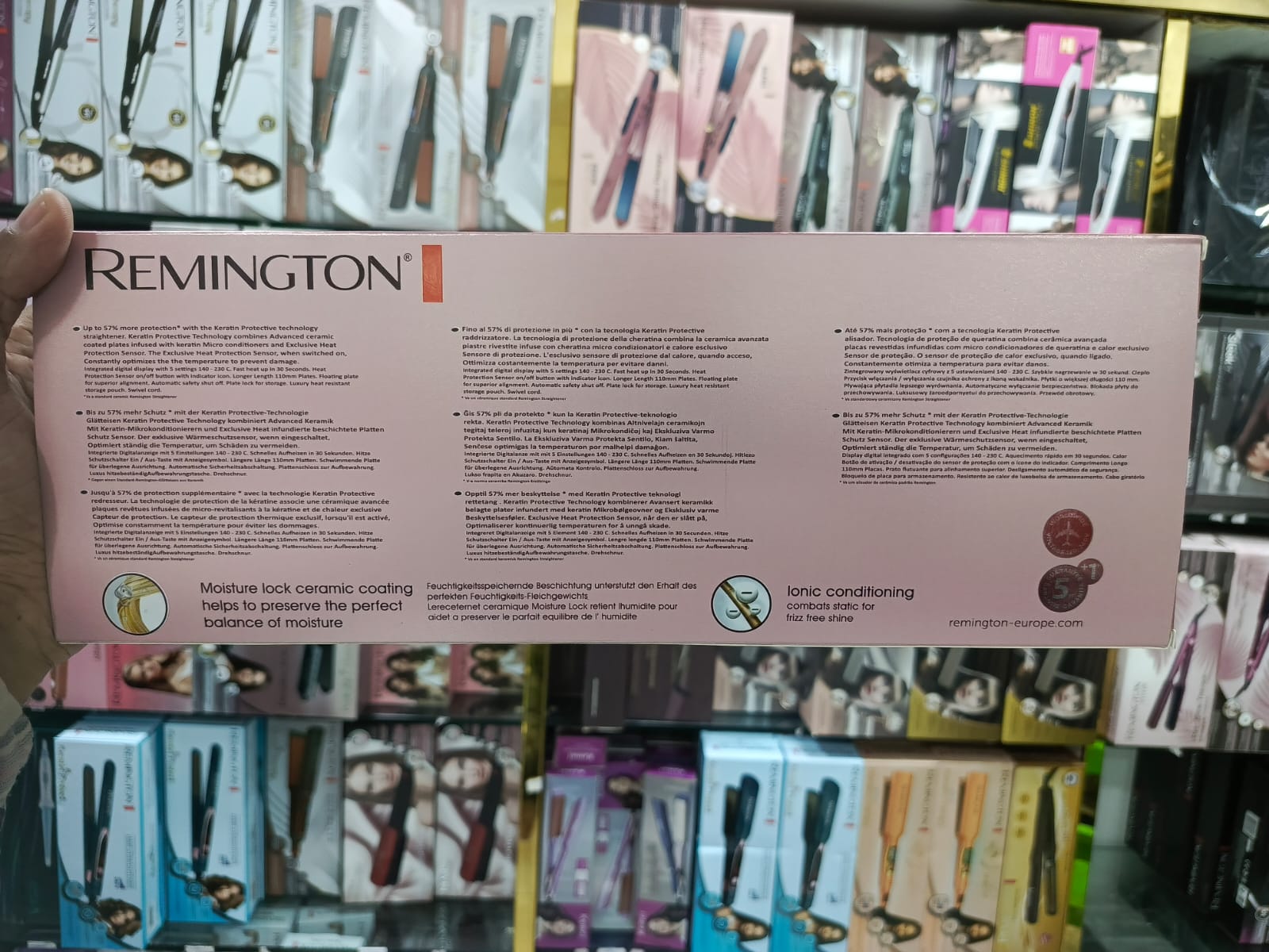 Remington S-8816W Wavy & Confidence Keratin Crimper Machine
