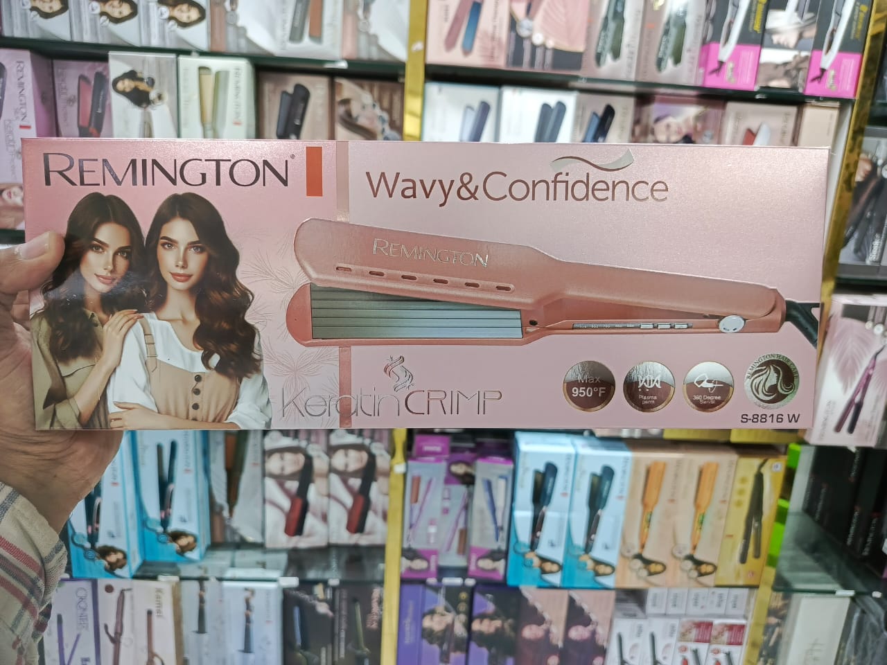 Remington S-8816W Wavy & Confidence Keratin Crimper Machine