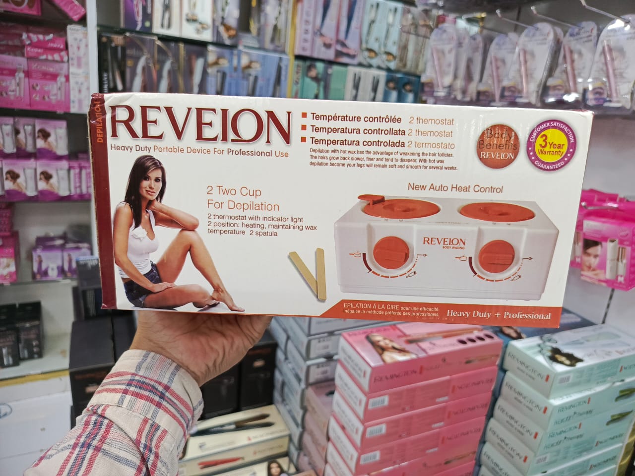 Reveion 2/Cups/Wax Depilation Heater Machine