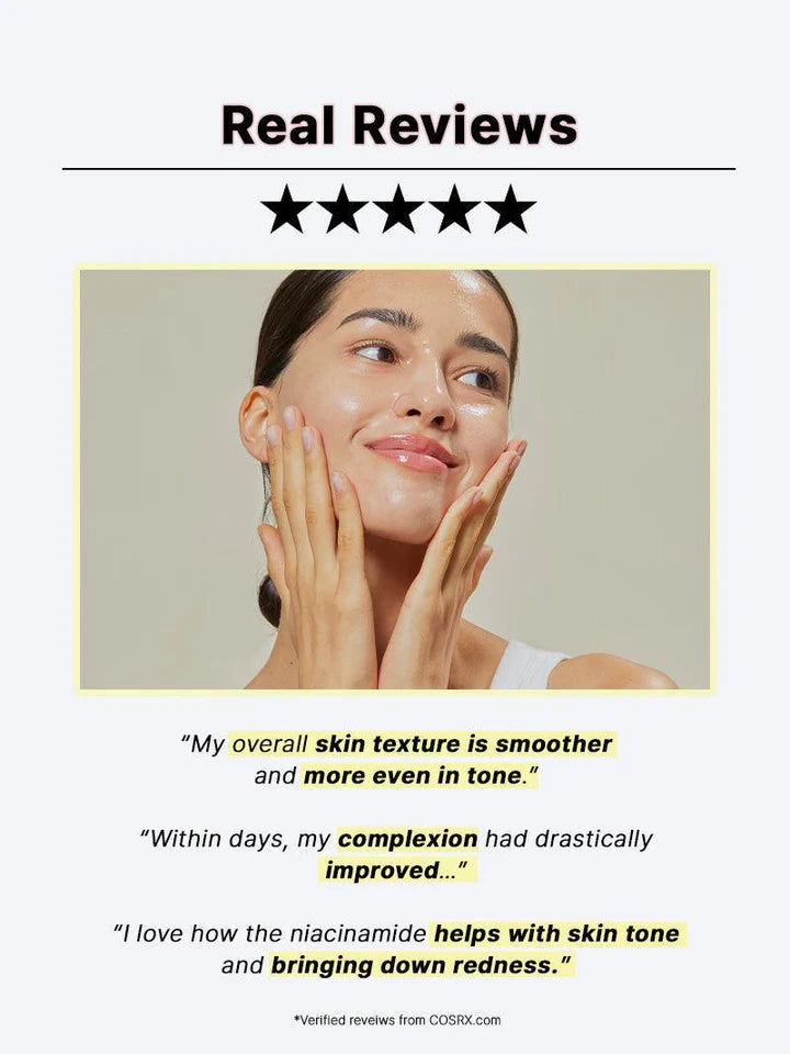 COSRX Niacinamide 5% + Snail Mucin 74% Dual Essence 80ml