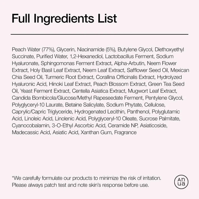 ANUA Peach 70% Niacinamide Serum 30ml