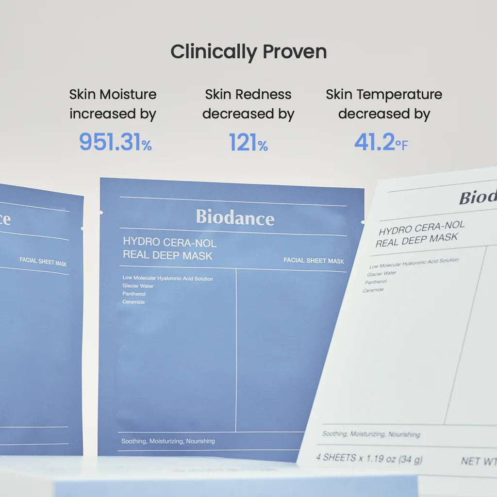 Biodance | Hydro Cera-nol Real Deep Mask ( 4/Sheets Box )