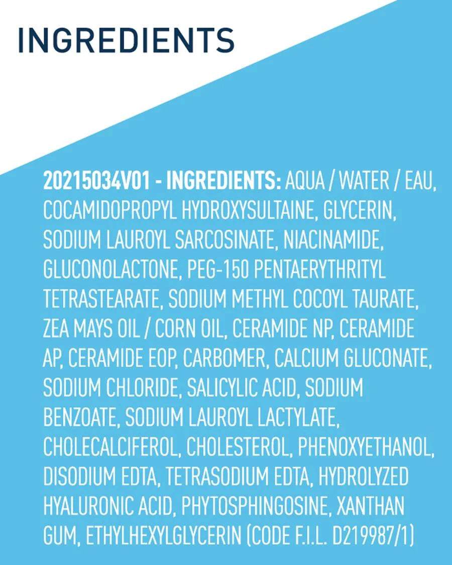 CeraVe SA Body Wash For Rough & Bumpy Skin 296 ML