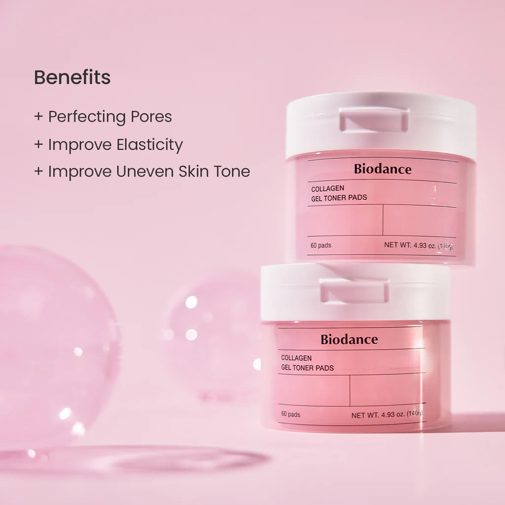 Biodance | Collagen Gel Toner 60/Pads Jar 140g