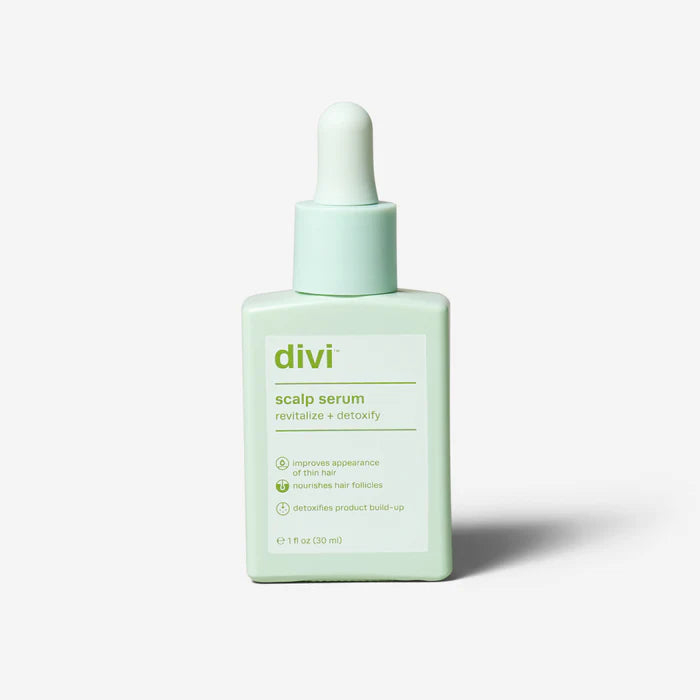 DIVI Revitalize And Detoxify Your Scalp With Divi Scalp Serum - Aids Against Hair-Thinning, Nourishes Hair Follicles, And Removes Product Build-Up 30ml