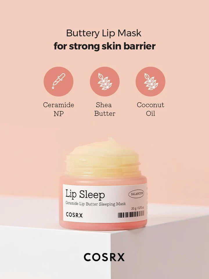 COSRX Lip Sleep - Balancium Ceramide Lip Butter Sleeping Mask 20g