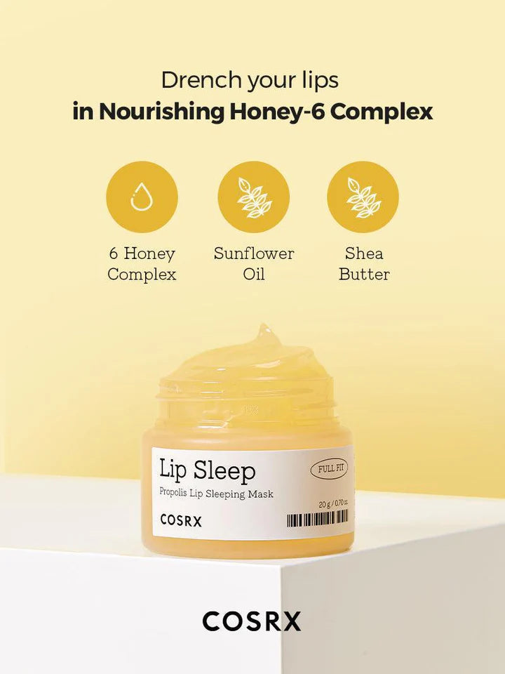 COSRX Next Lip Sleep - Full Fit Propolis Lip Sleeping Mask 20g
