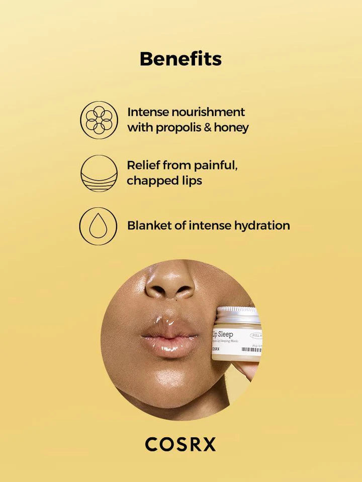 COSRX Next Lip Sleep - Full Fit Propolis Lip Sleeping Mask 20g