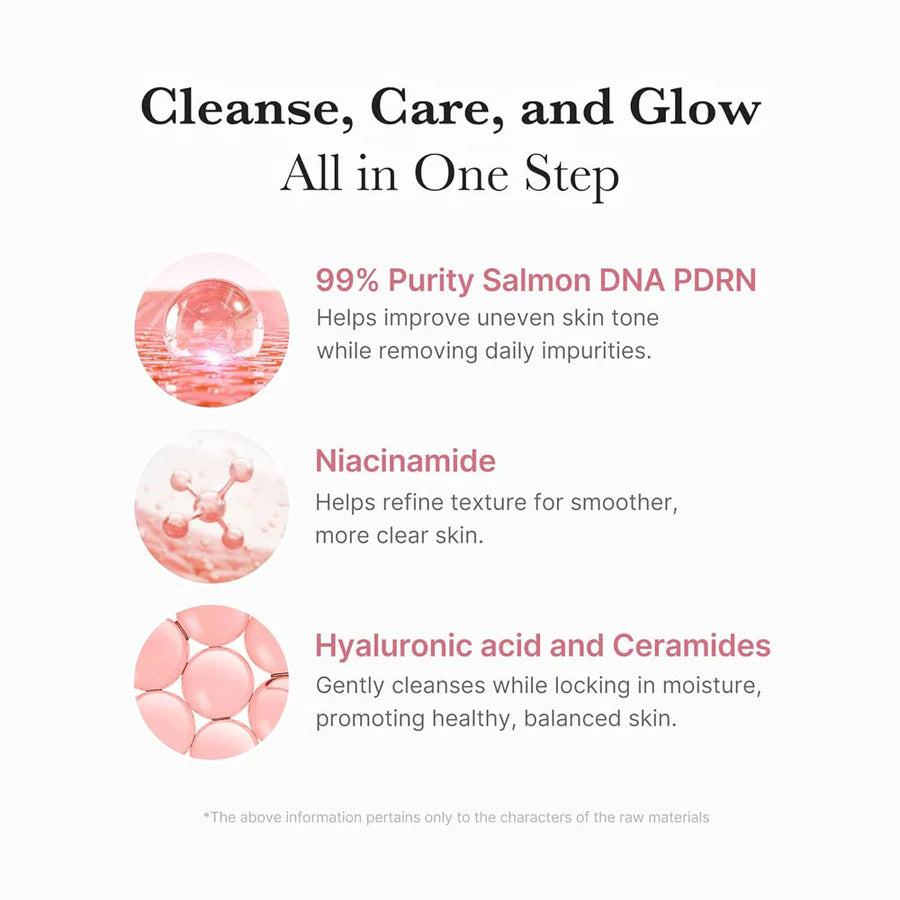 Medicube PDRN Pink Niacinamide Whip Cleanser 120g
