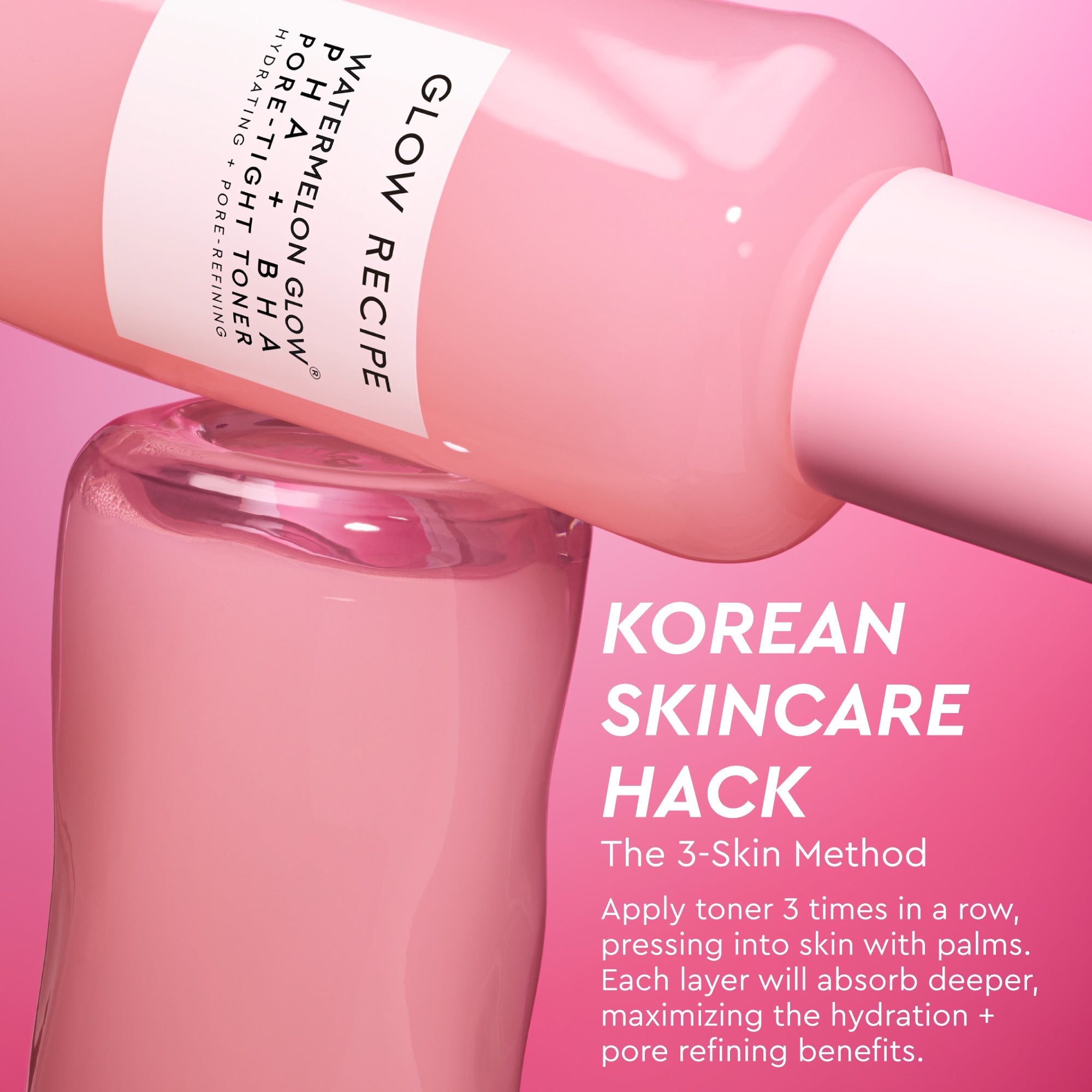GLOW RECIPE Watermelon Glow PHA+BHA Pore-Tight Toner 150ml