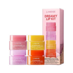 LANEIGE Dreamy 4/Pocket Size Minis Lip Mask Box
