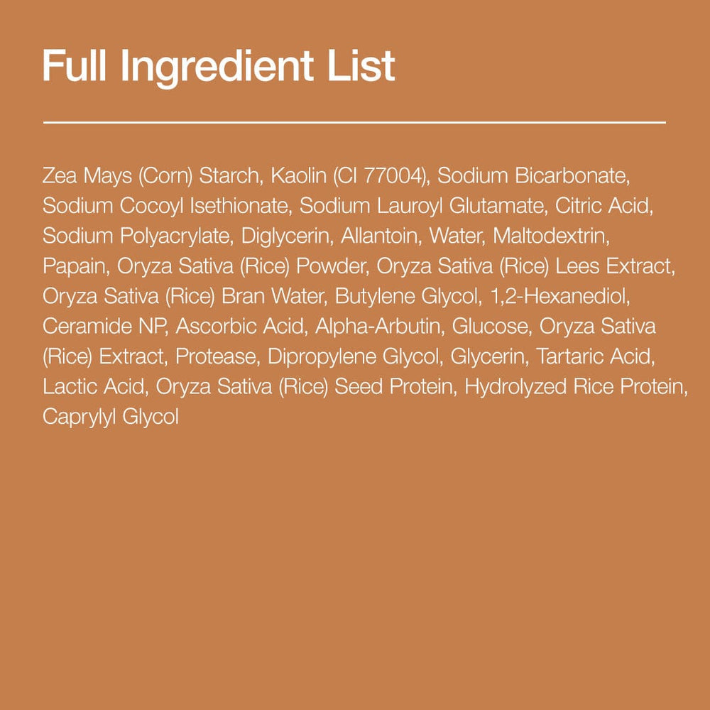 ANUA Rice Enzyme Brightening Cleansing Powder 40g