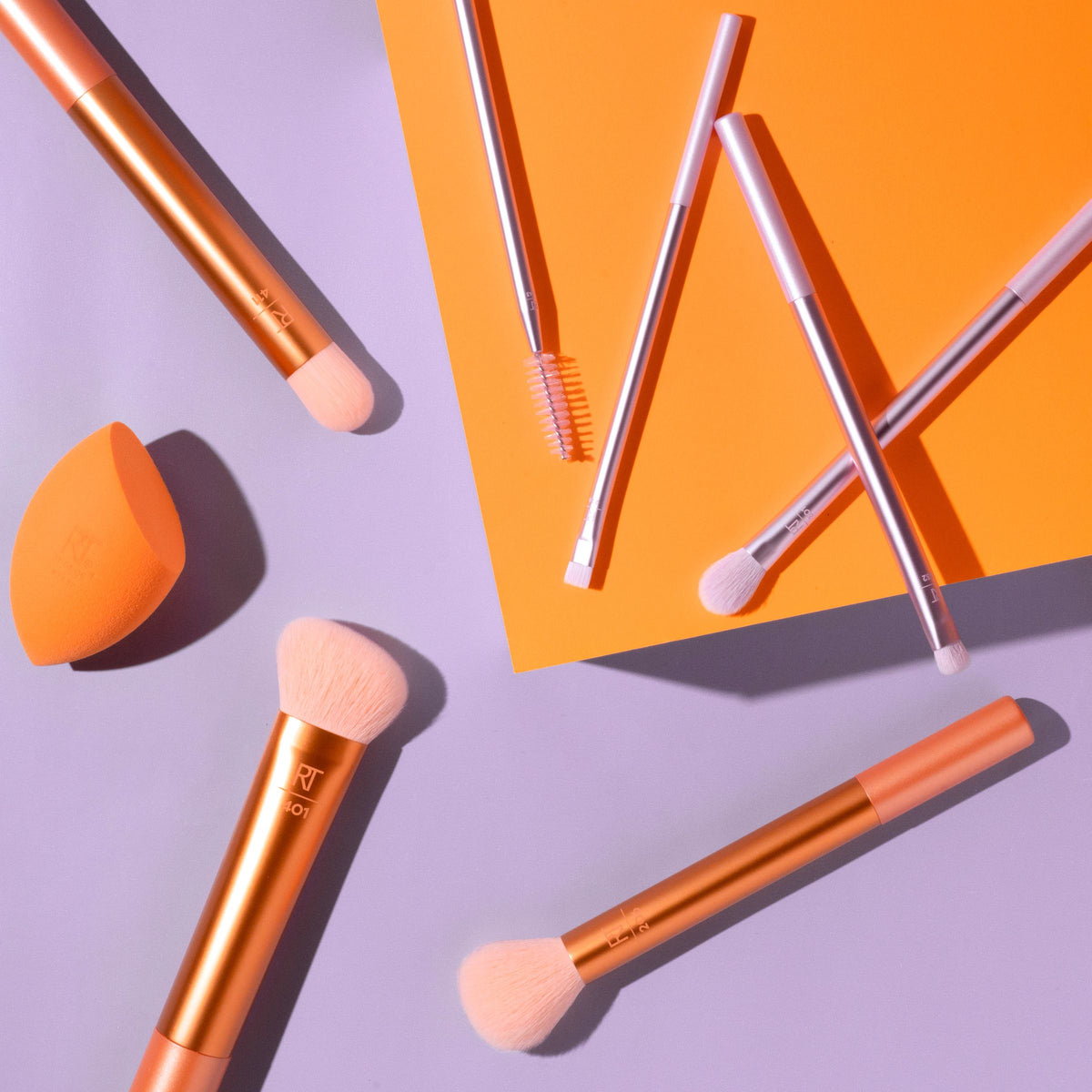 Real Techniques Level Up Brush + Sponge 8/Pcs Set
