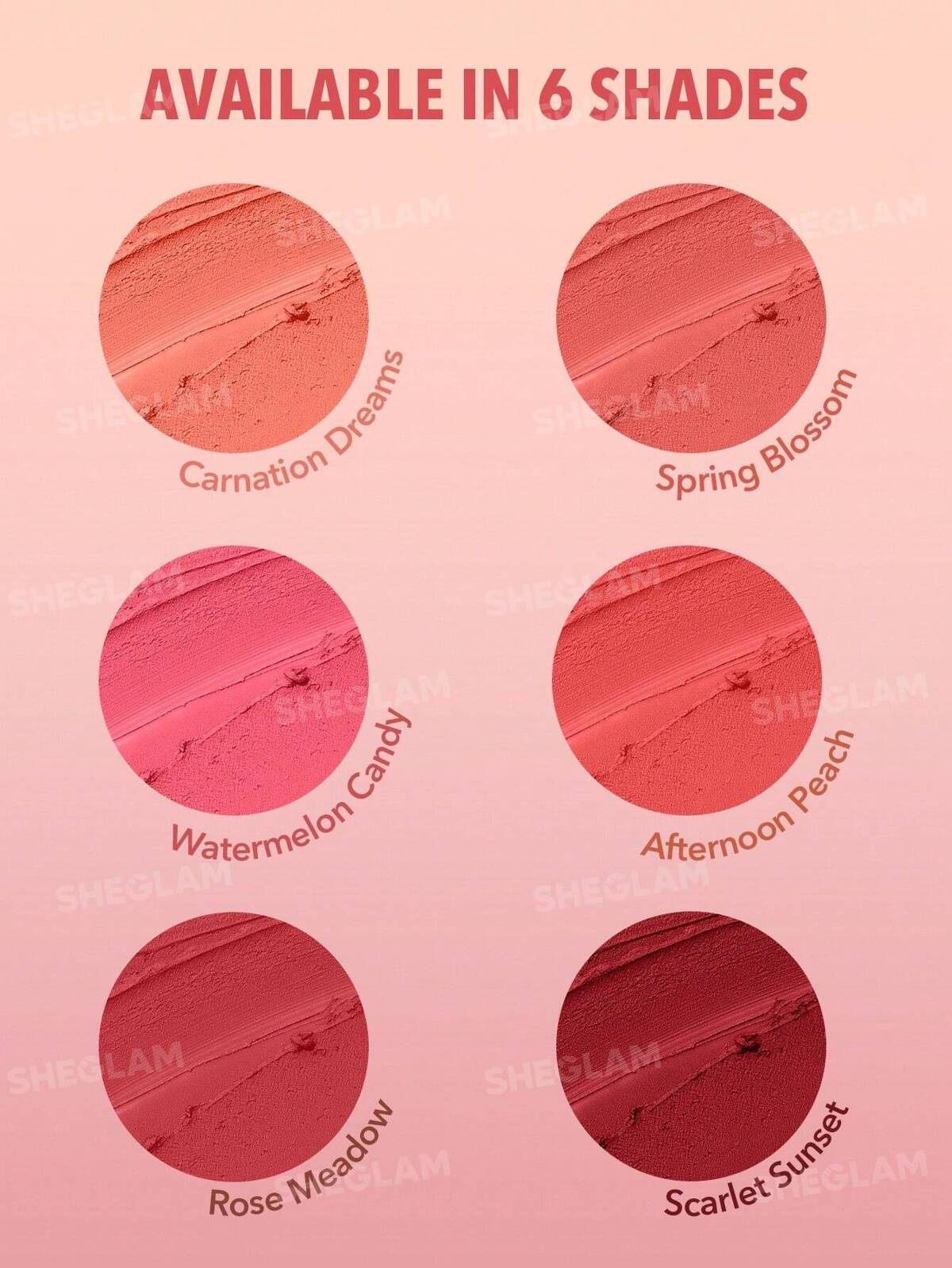 SHEGLAM Cheeky Color Jam Cream Blush (6/Shades Available)