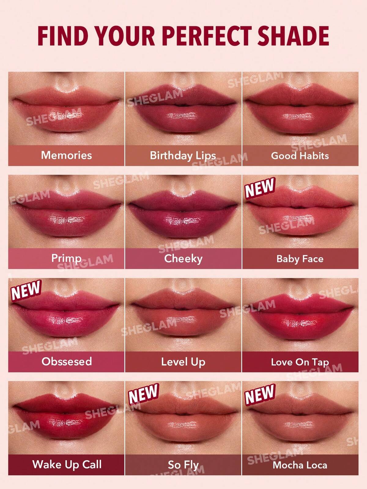 SHEGLAM Take A Hint Lip Tint (5/Shades Available)