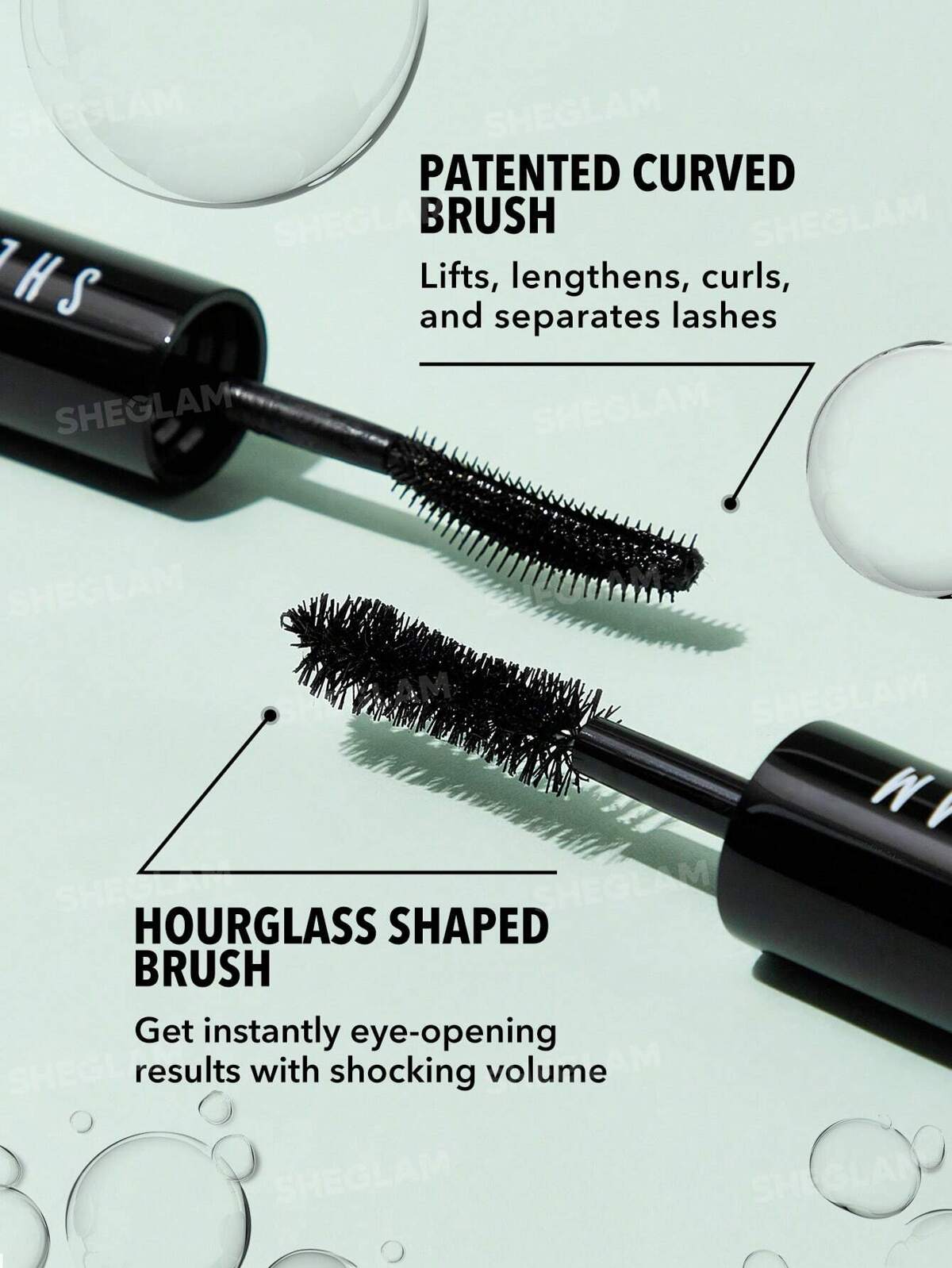 SHEGLAM Double-Ended 2in1 Mascara (2/Variant Available)