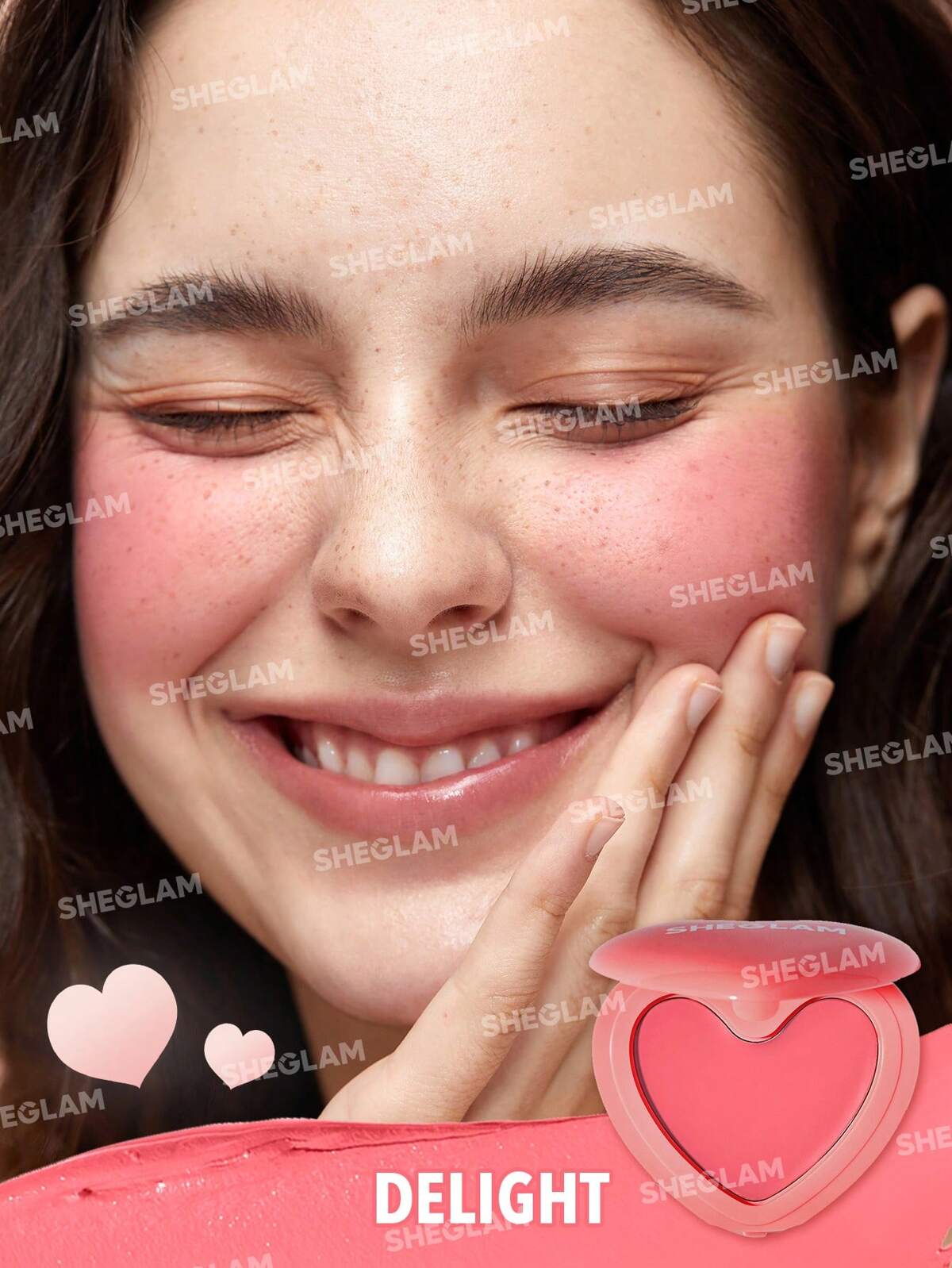 SHEGLAM Heart-Shaped Playing Cupid Cream Blush (4/Shades Available)