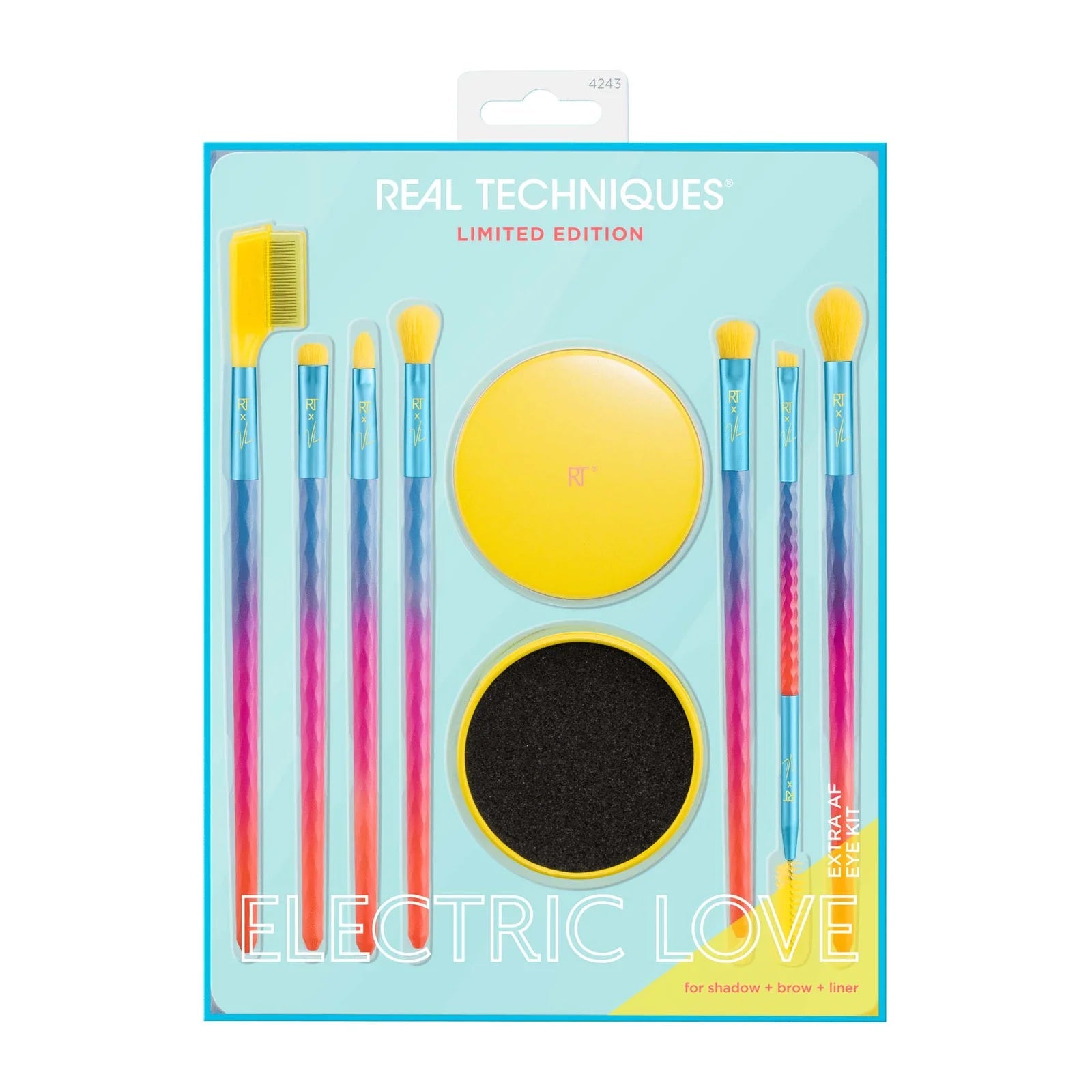 Real Techniques Electric Love Eye Brush Set