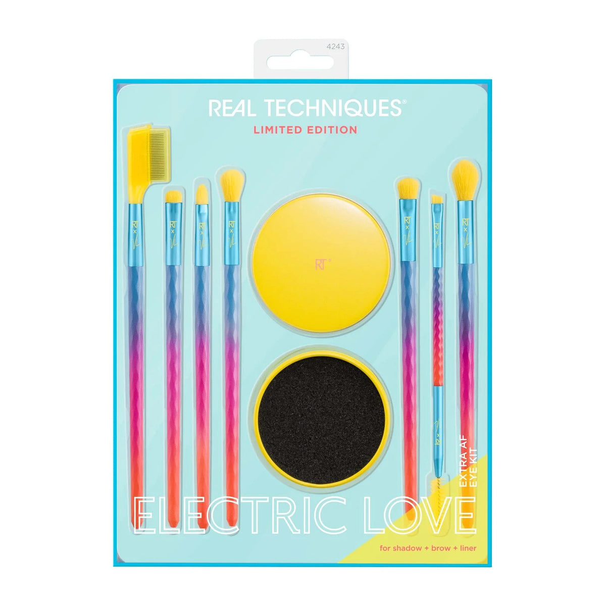 Real Techniques Electric Love Eye Brush Set